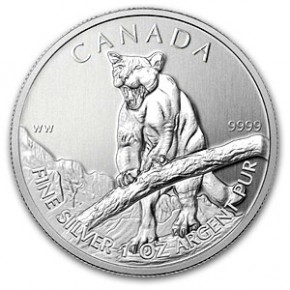 1 oz Silber Canada Puma / Cougar Serie I ( diff.besteuert nach §25a UStG )